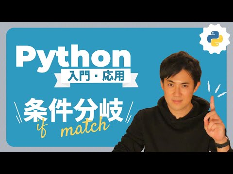 Python入門・応用11.条件分岐サムネイル